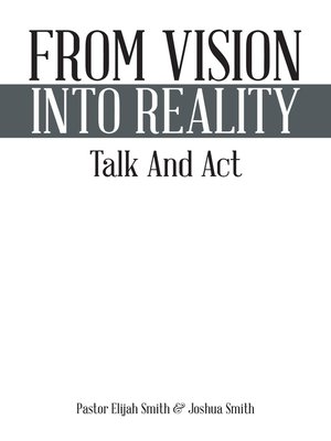 cover image of From Vision into Reality